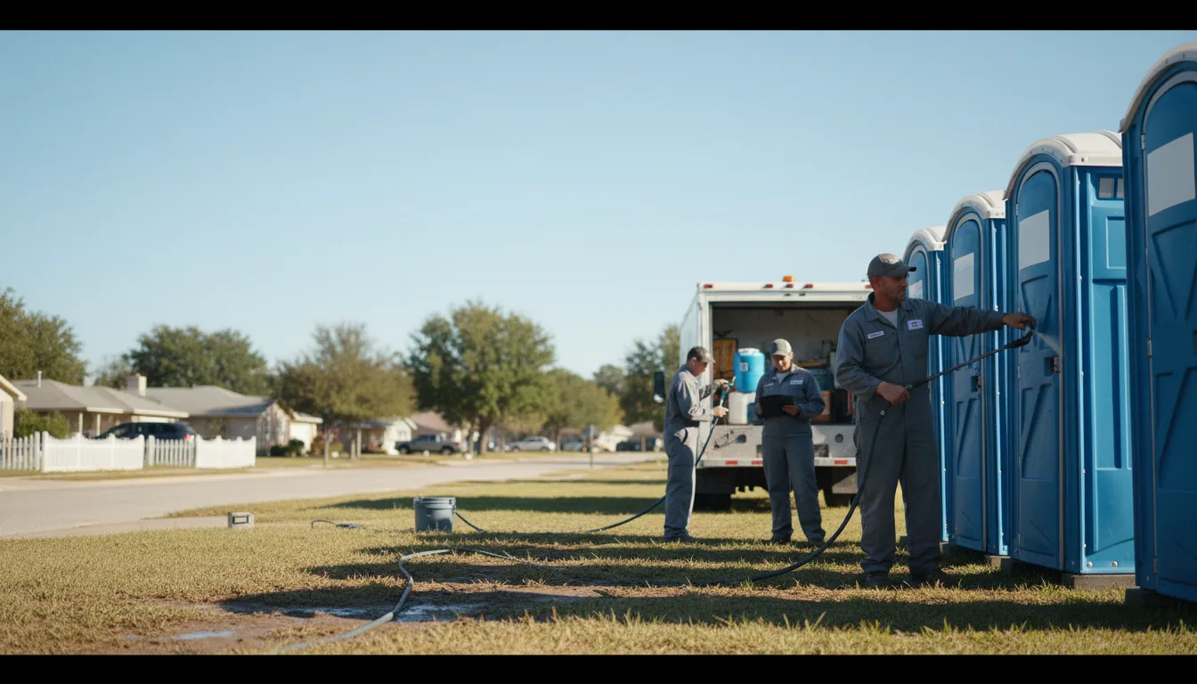 Long-Term Portable Toilet Rental in Lewistown, OH near me